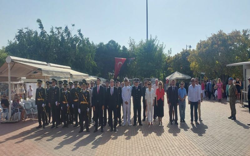 Bozcaada'da 30 Ağustos Zafer Bayram Kutlaması