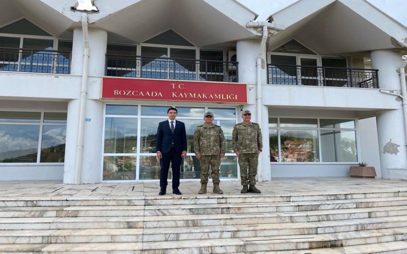 1.Ordu Komutanı Orgeneral Ali SİVRİ'nin Kaymakamımızı Ziyareti